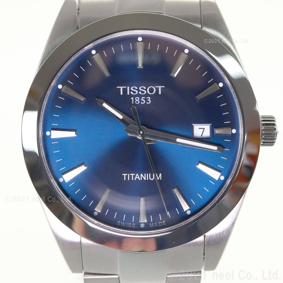 ティソ TISSOT 腕時計 メンズ ジェントルマン チタニウム GENTLEMAN TITANIUM T127.410.44.041.00