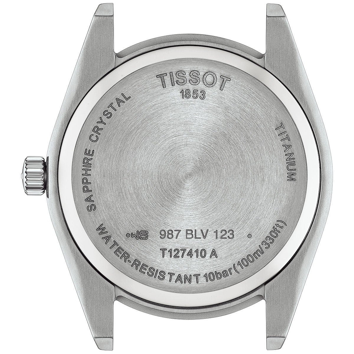 ティソ TISSOT 腕時計 メンズ ジェントルマン チタニウム GENTLEMAN TITANIUM T127.410.44.081.00