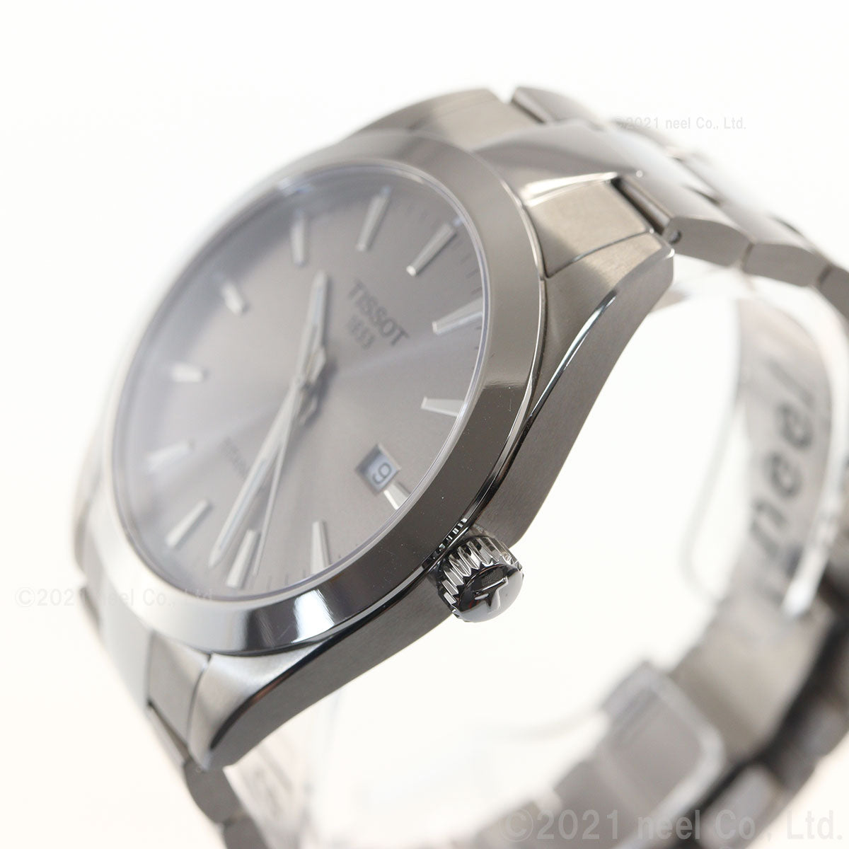 ティソ TISSOT 腕時計 メンズ ジェントルマン チタニウム GENTLEMAN TITANIUM T127.410.44.081.00