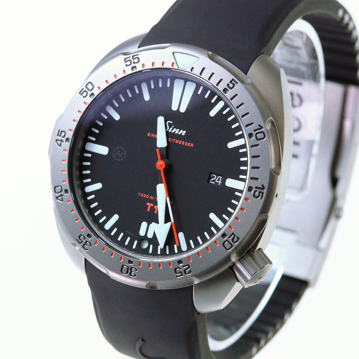 【60回分割手数料無料！】Sinn ジン T1（EZM14） 自動巻き 腕時計 メンズ Diving Watches ダイバーズウォッチ  シリコンストラップ ドイツ製