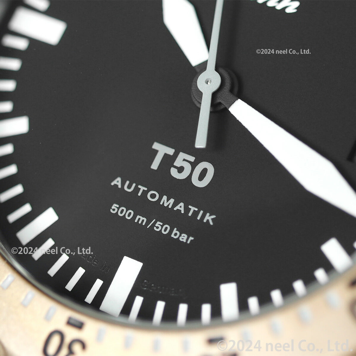 【60回分割手数料無料！】Sinn ジン T50.GBDR 自動巻き 腕時計 メンズ Diving Watches ダイバーズウォッチ テキスタイルストラップ ドイツ製