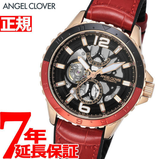 エンジェルクローバー ANGEL CLOVER TCA45PBK-REN 自動巻 腕時計 メンズ タイムクラフトダイバー オートマチック TIME CRAFT DIVER