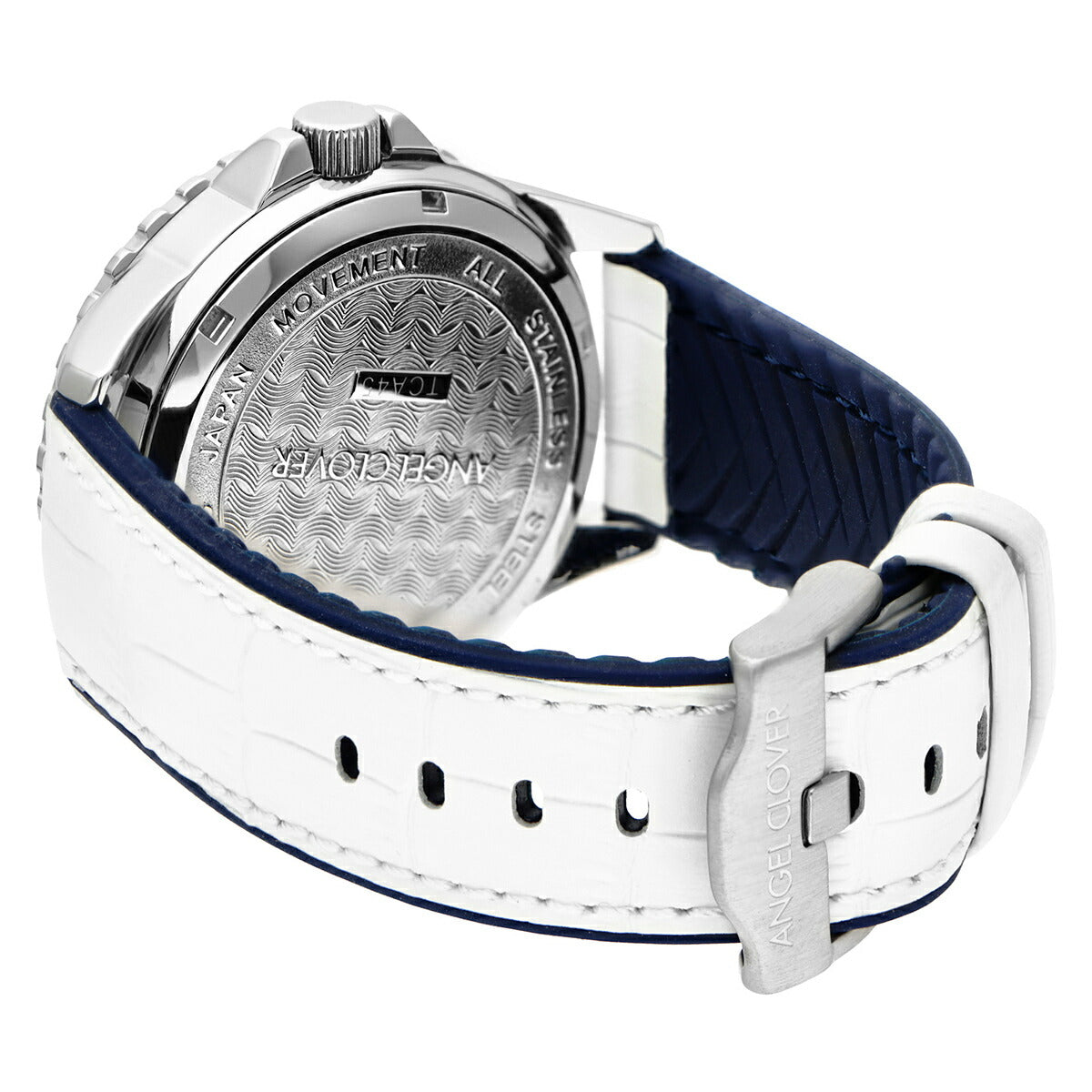 エンジェルクローバー ANGEL CLOVER 腕時計 メンズ TCA45SWH-WH 自動巻き タイムクラフトダイバー オートマチック TIME CRAFT DIVER