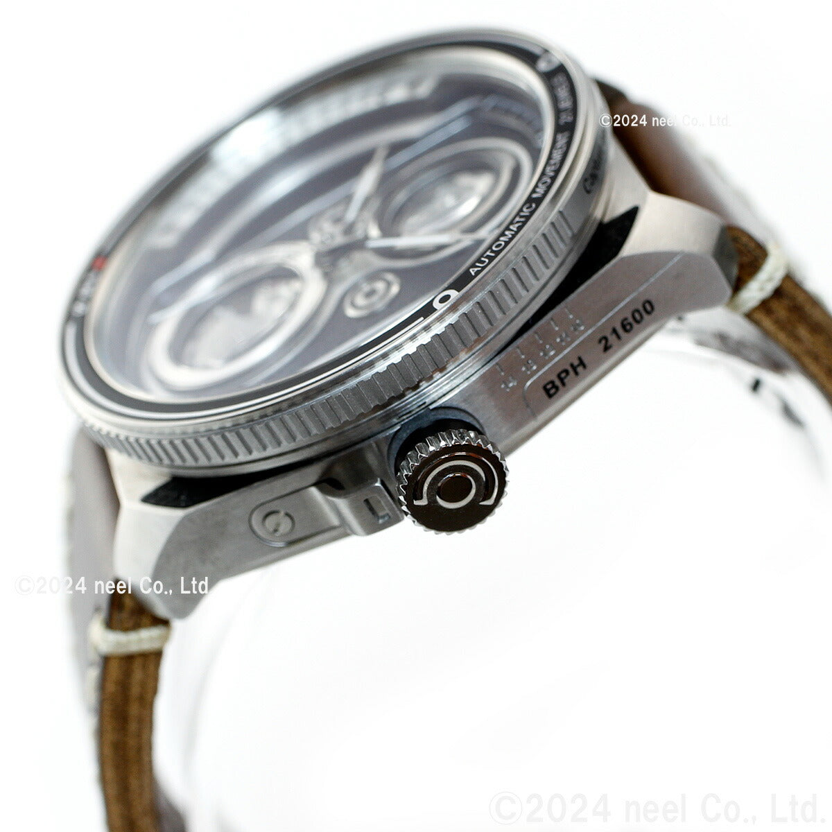 タックス TACS 腕時計 メンズ レディース ツインレンズ TWIN LENS 自動巻き TS2002A モダン シルバー