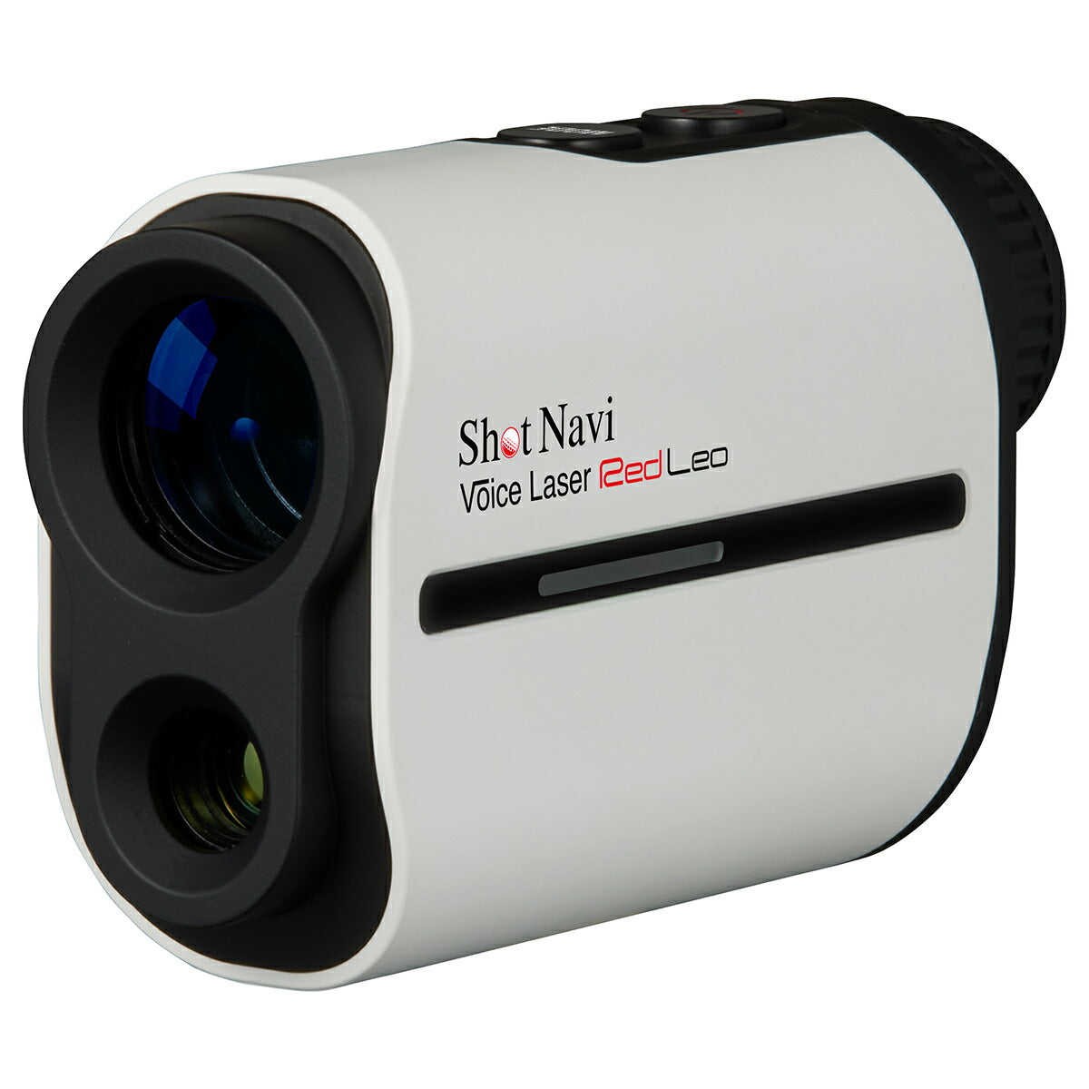 ショットナビ Shot Navi ボイスレーザー レッドレオ Voice Laser Red Leo ゴルフ レーザー 距離測定器 距離計測器 ホワイト