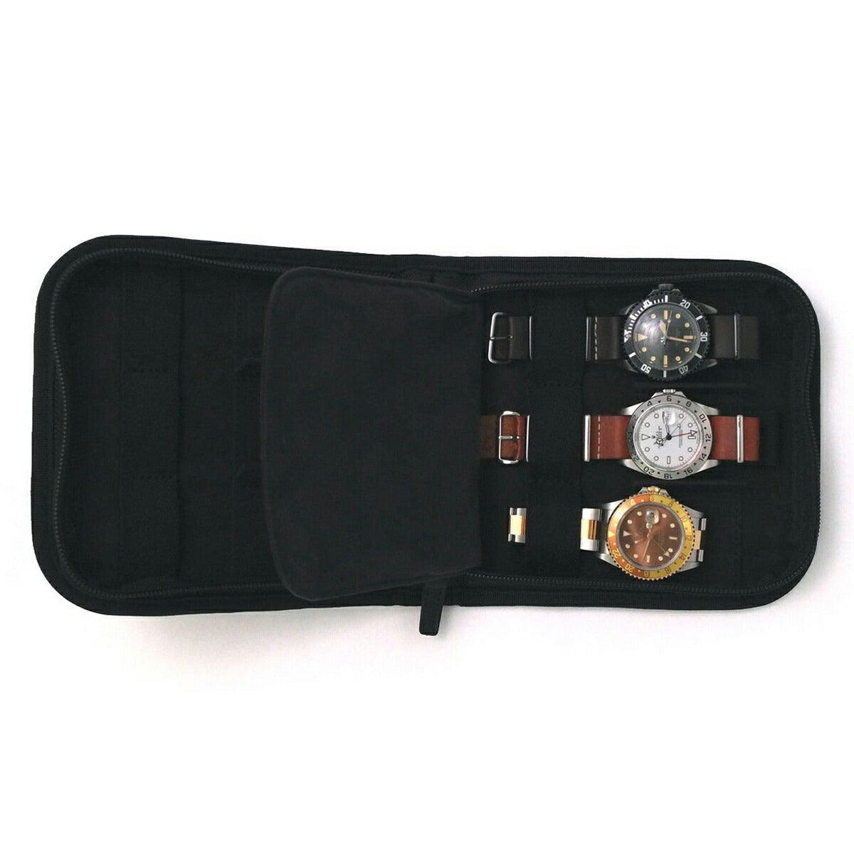 ヴァーグウォッチ VAGUE WATCH Co. ポーター PORTER 腕時計ケース 時計収納ケース 6本用 ブラック WC-M-001