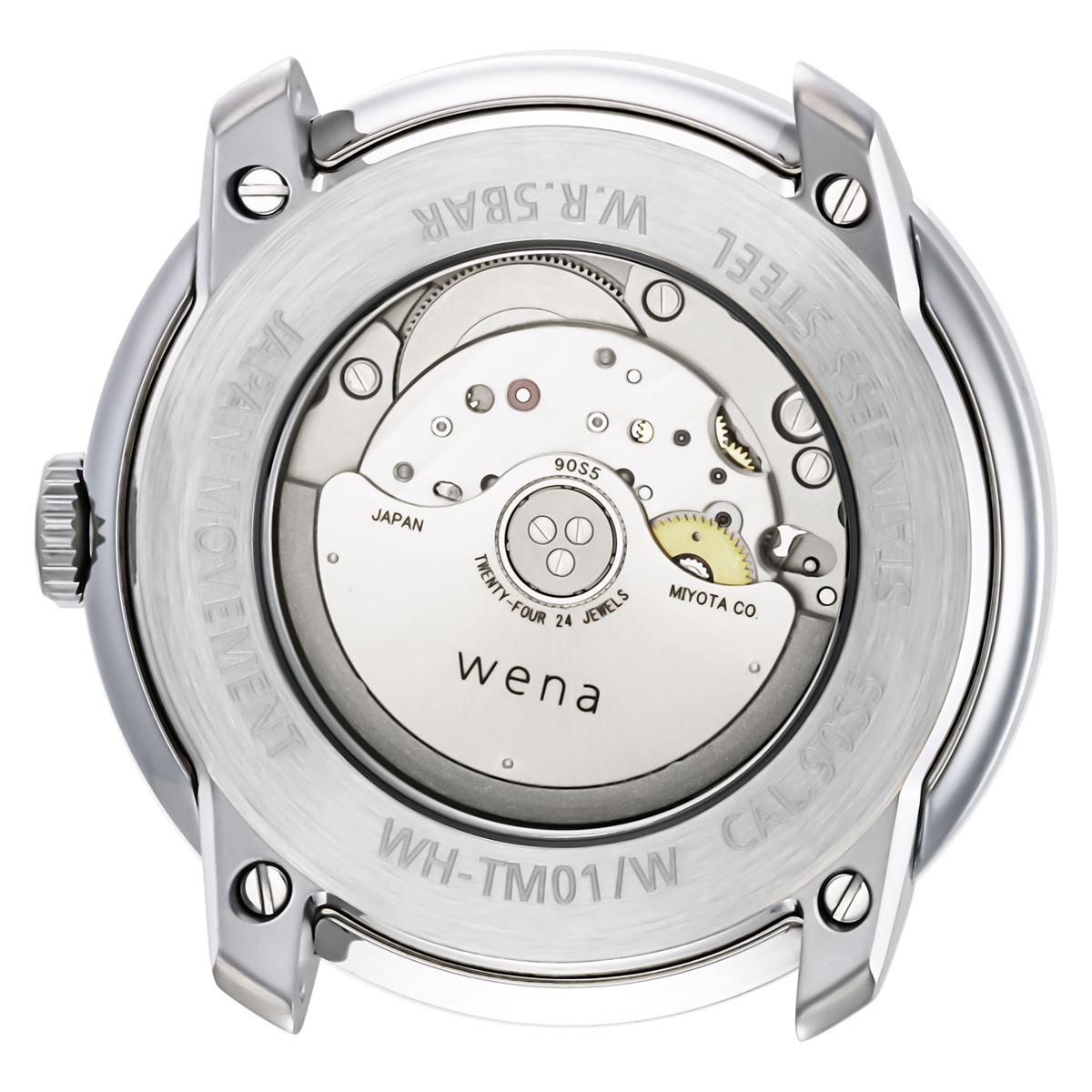 【未使用】sony　wena WH-TM01自動巻き時計