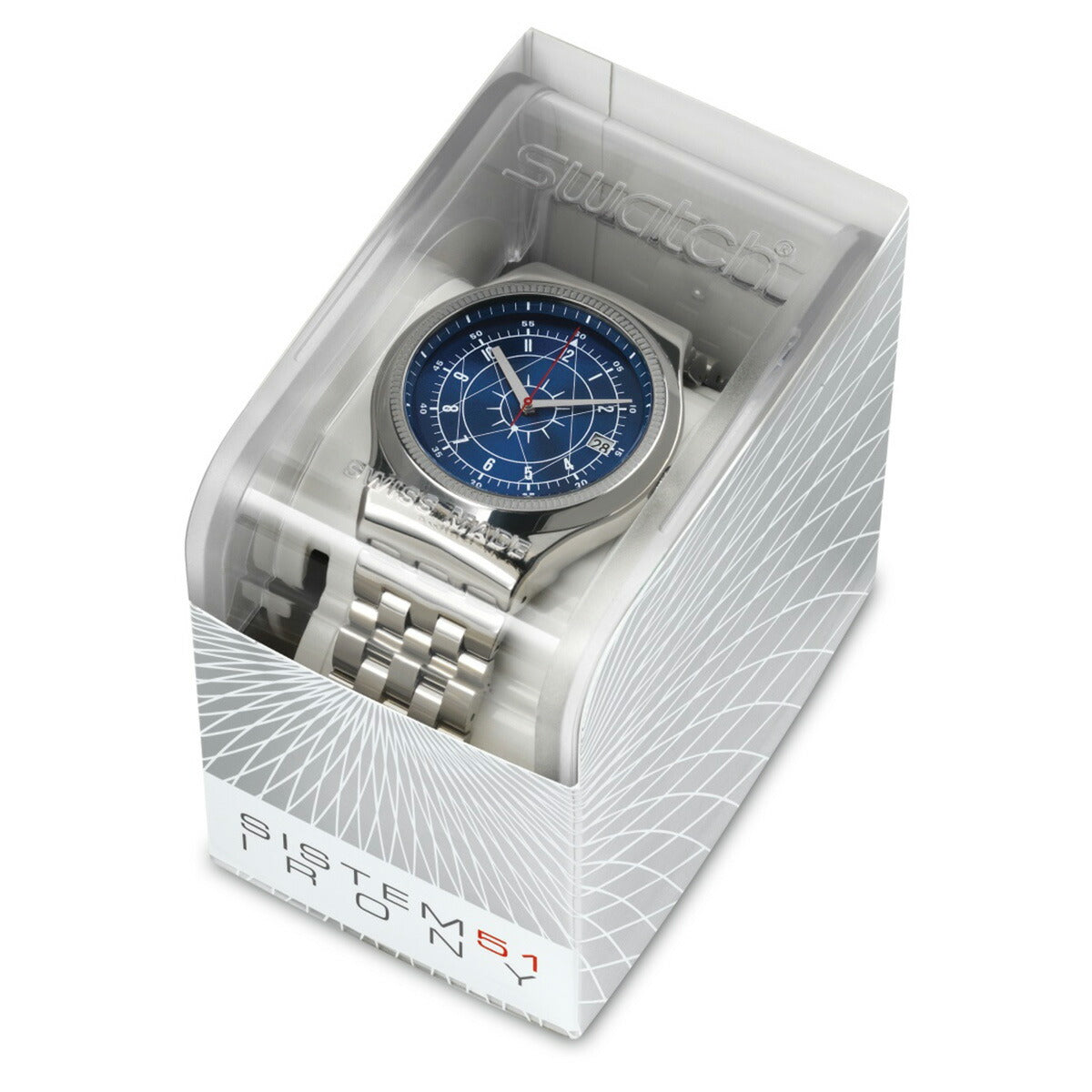 swatch スウォッチ 腕時計 メンズ レディース システム51 アイロニー システム・ボレアル Sistem51 Irony SISTEM BOREAL 自動巻き YIS401GC