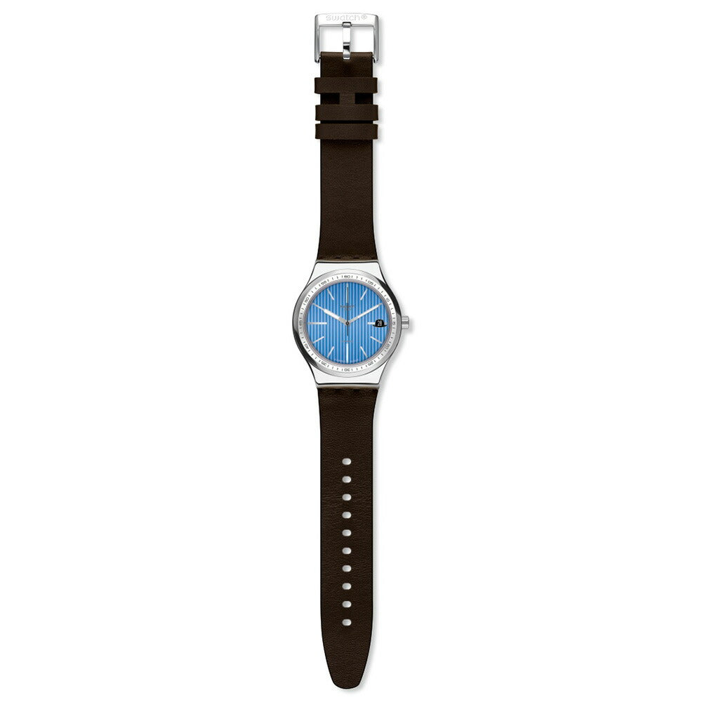 swatch スウォッチ 腕時計 メンズ レディース システム51 アイロニー クラシック・ライン Sistem51 Irony Classic LINES 自動巻き YIZ405
